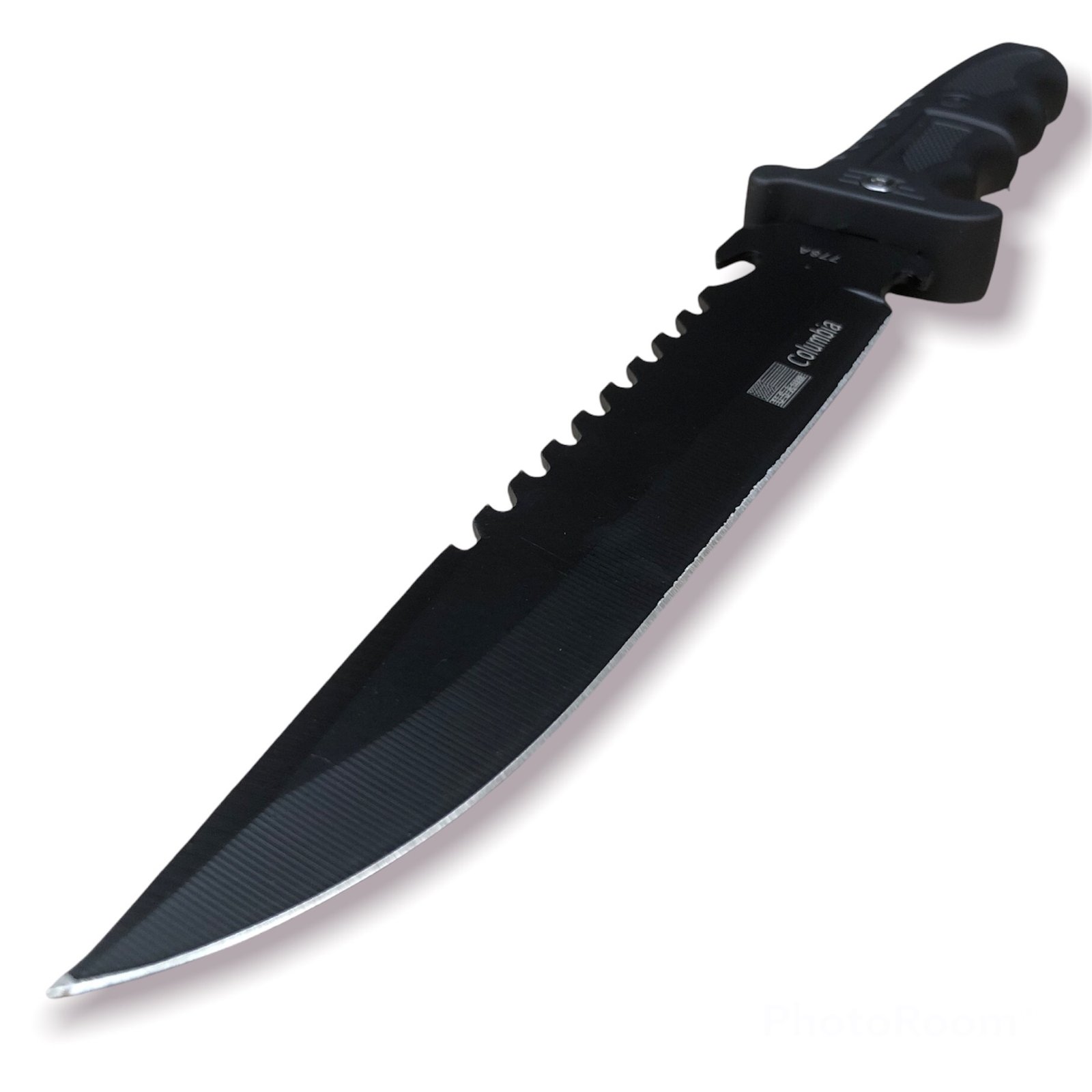 Cuchillo táctico negro - Sastreria Militar